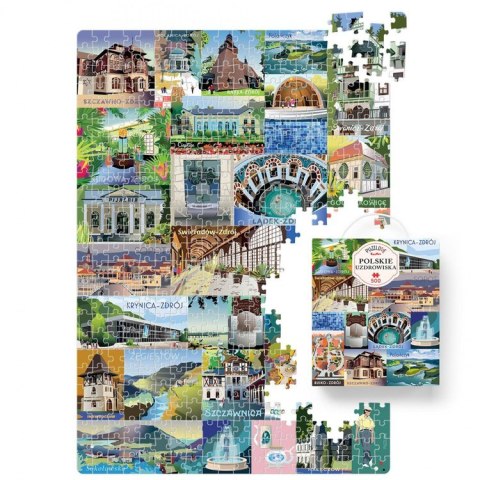 CzuCzu Puzzlove Polskie uzdrowiska 500 elementów ZA6109