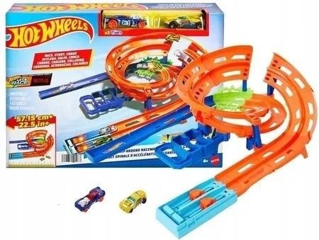 Hot Wheels Action Zakręcona pętla Tor