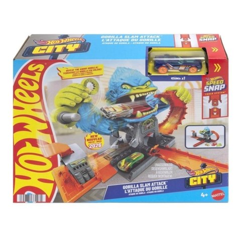 Hot Wheels City Głodny Goryl Zestaw