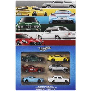 Hot Wheels Silver Series 6-pak