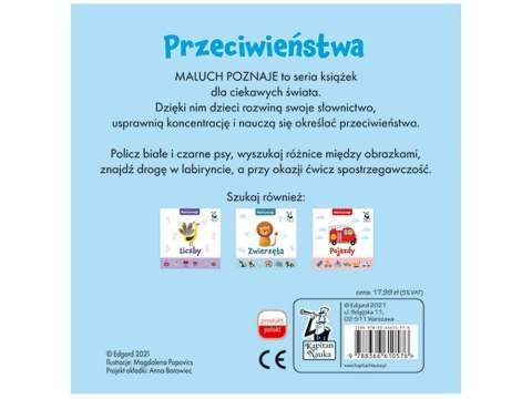 Kapitan Nauka Maluch poznaje - Przeciwieństwa KS1209