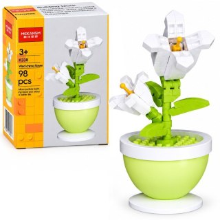 Klocki techniczne Seria: Kwiaty w doniczce mini LILIA 98ele ZA6289 F