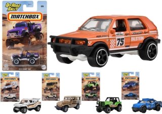 Matchbox Samochód Off Road Rally 1:64 mix