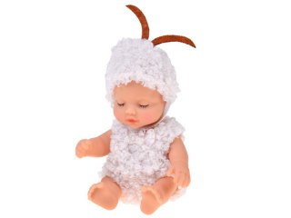 Mini Laleczka Bobas OWIECZKA 11 cm Ruchome Rączki Nóżki Główka ZA6454