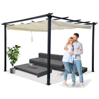 PERGOLA ogrodowa Para Sole ESTIVO Altana tarasowa 3x3x2,4m SP0835