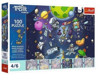 Puzzle 100 Robobot w kosmosie TREFL
