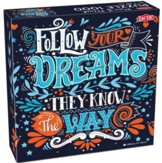 Puzzle 1000 "Piece of Mind" Follow Your Dreams