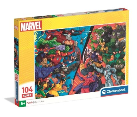 Puzzle 104 Super Marvel