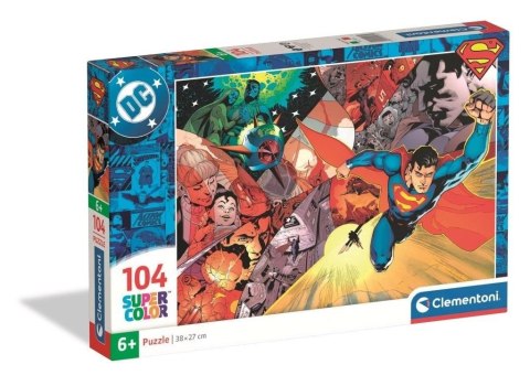 Puzzle 104 Super kolor Superman