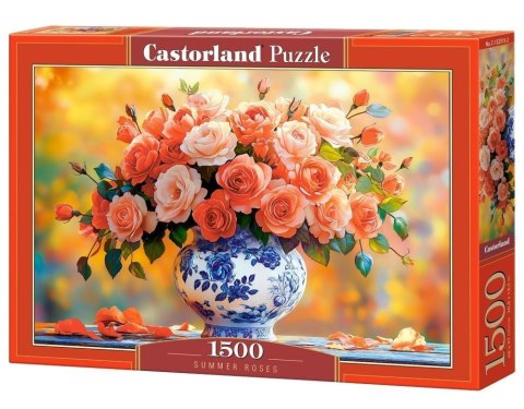 Puzzle 1500 Summer Roses CASTOR