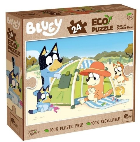 Puzzle 24 Bluey Eko dwustronne