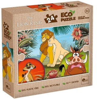 Puzzle 24 Król lew Eko dwustronne