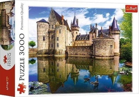 Puzzle 3000 Zamek w Sully-sur-Loire TREFL