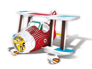 Puzzle 3D kartonowy model SAMOLOT zrób to sam DIY 62 ele ZA5721