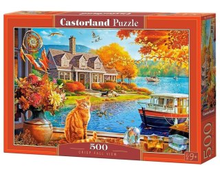 Puzzle 500 Crisp Fall View CASTOR