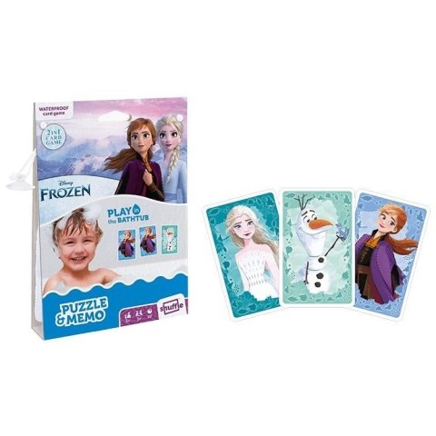 Shuffle Aqua game Disney Frozen CARTAMUNDI