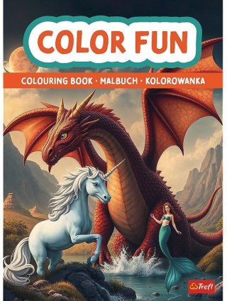 Świat fantasy. Kolorowanka TREFL